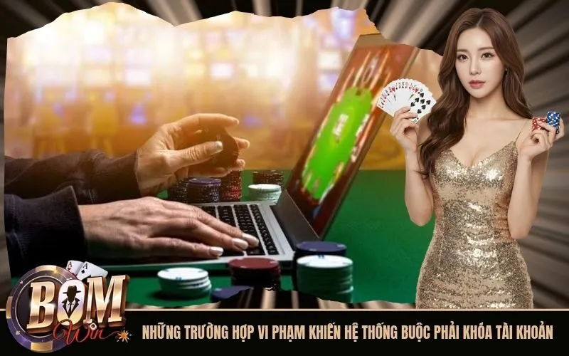 Những trường hợp vi phạm khiến hệ thống buộc phải khóa tài khoản